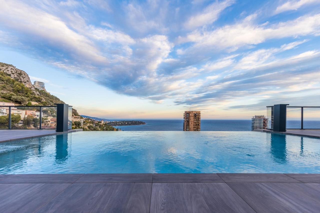 Monaco View, Pool, Garage, 100 M2 Terrace Beausoleil Exterior foto