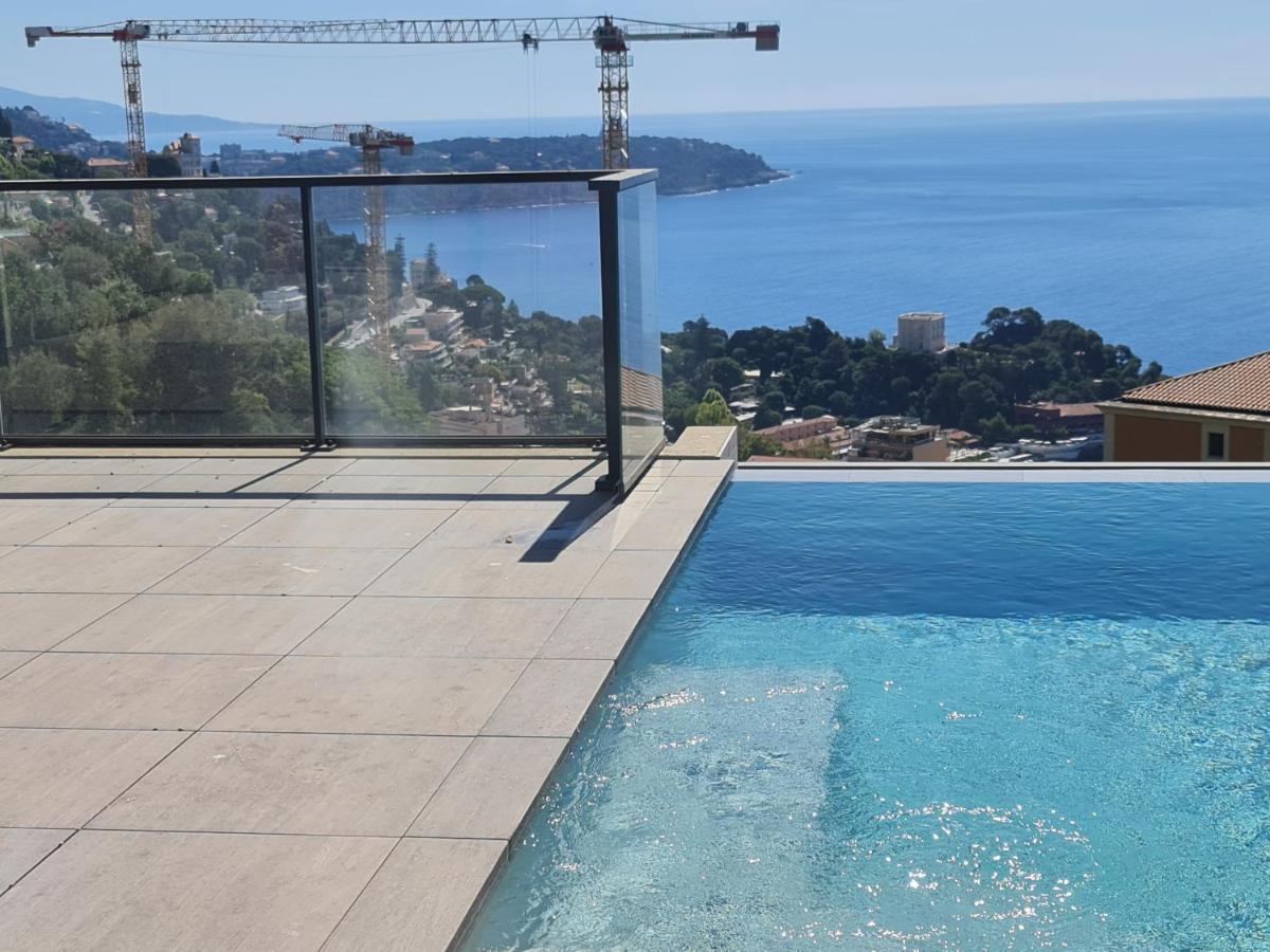 Monaco View, Pool, Garage, 100 M2 Terrace Beausoleil Exterior foto