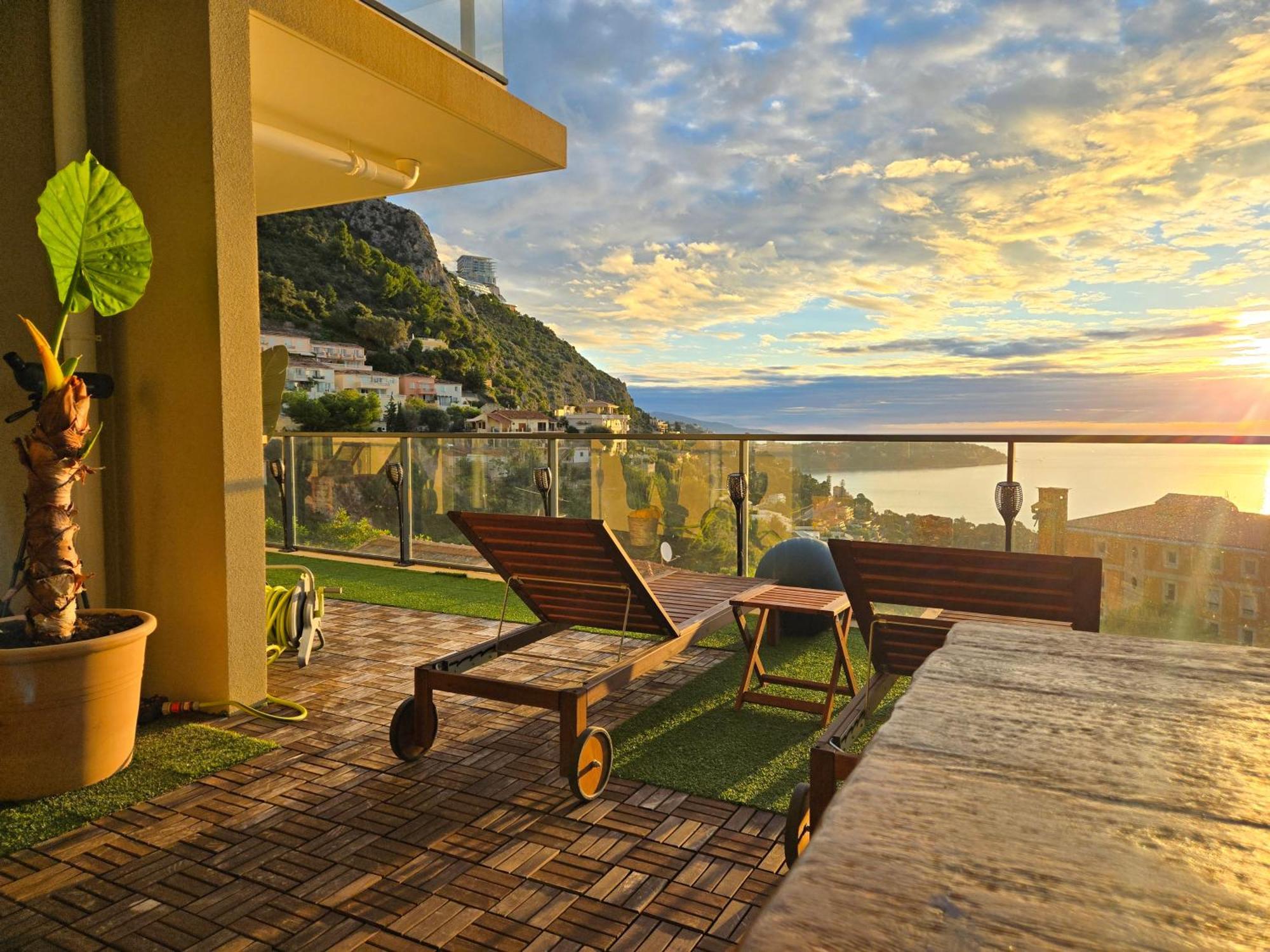 Monaco View, Pool, Garage, 100 M2 Terrace Beausoleil Exterior foto