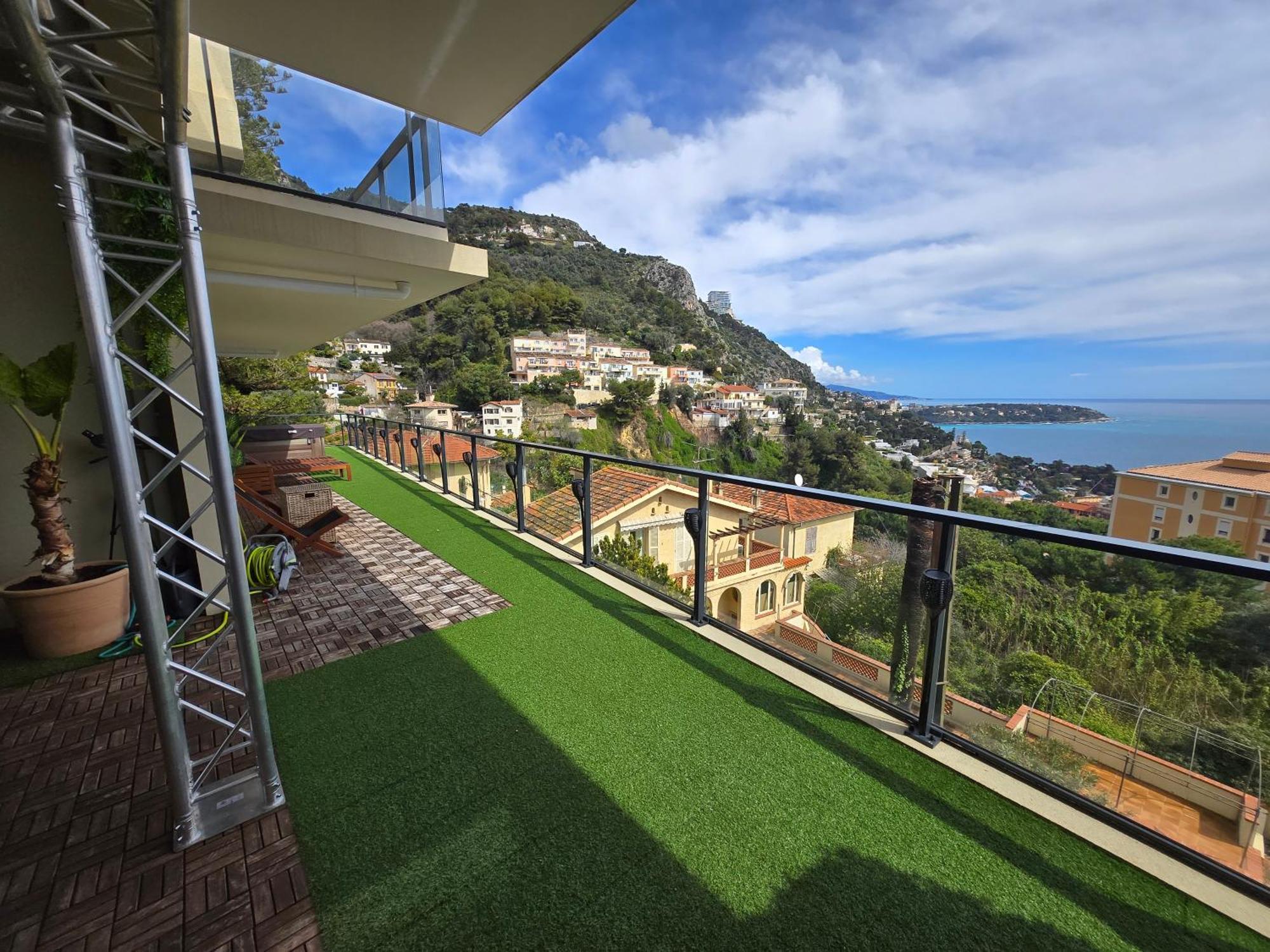 Monaco View, Pool, Garage, 100 M2 Terrace Beausoleil Exterior foto